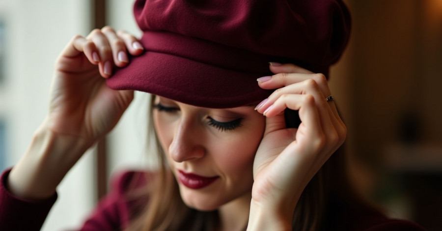 Береты с Алиэкспресс: модные модели 2025 — шерсть, кожа, вязка